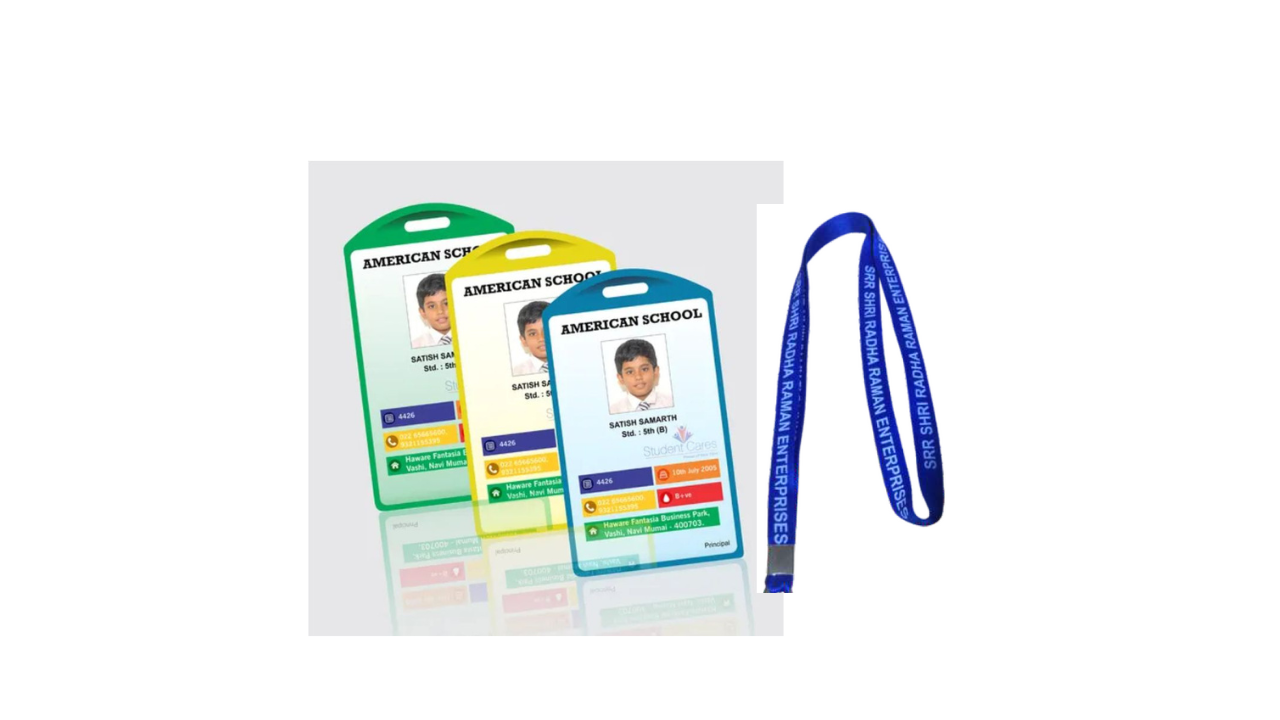 Pasting ID Card with Border Type Dori